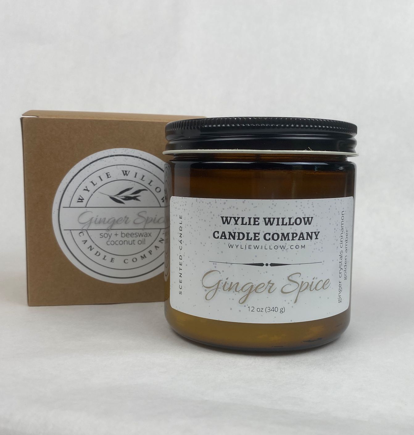 Ginger Spice Scented Candle