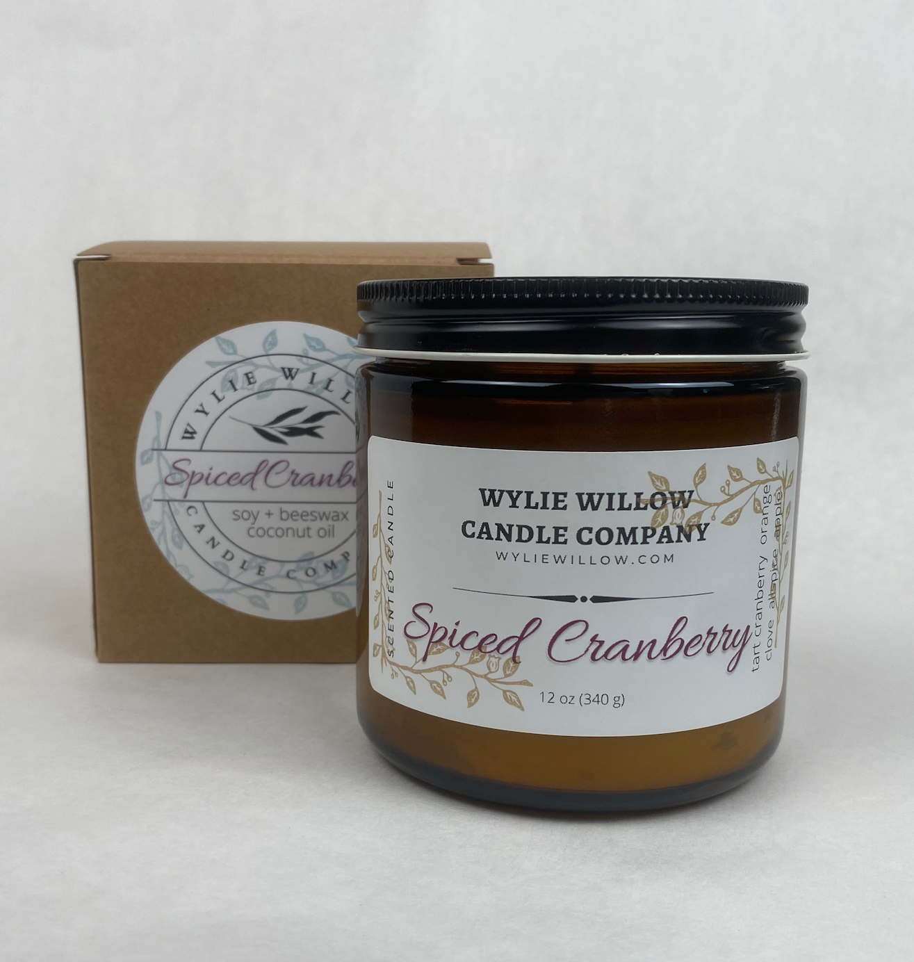 Spiced Cranberry Scented Candle