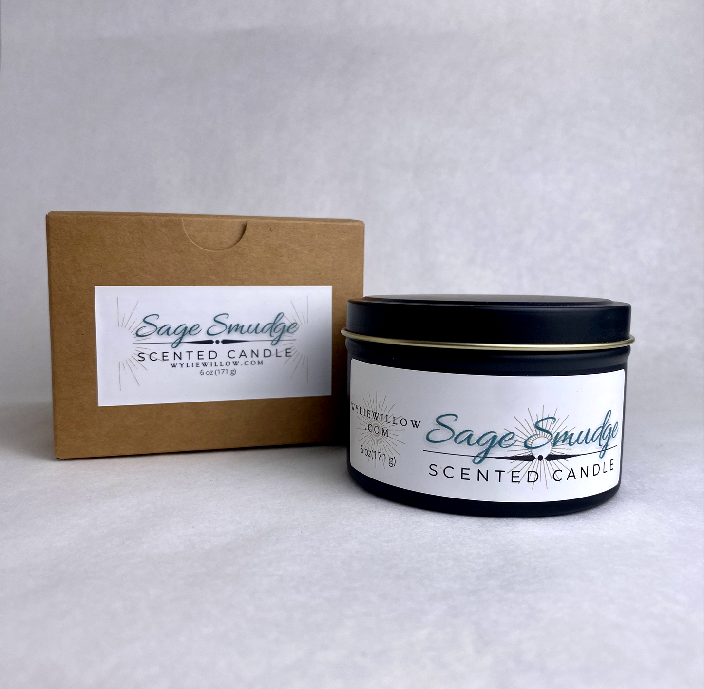 Sage Smudge Scented Candle