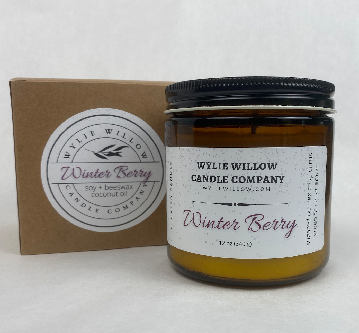 Winter Berry Scented Candle