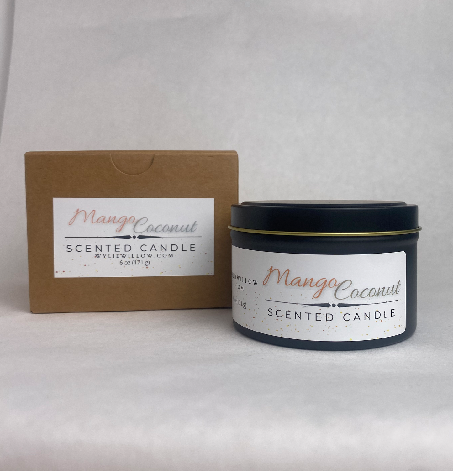 Mango Coconut Scented Candle